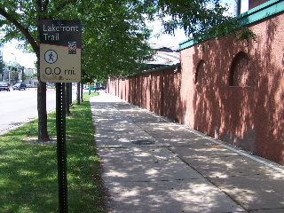 If you are heading north then this is just the beginning of the Chicago Lakefront Trail